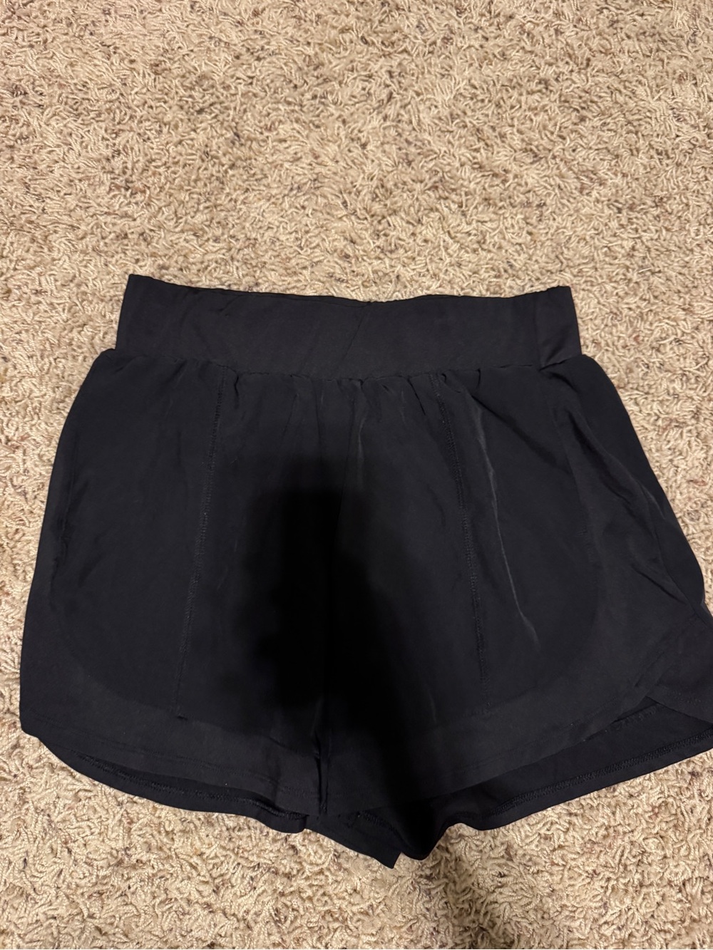tek gear Black Women's Athletic Shorts with Wide Waistband